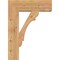 Ekena Millwork Olympic Block Smooth Bracket, Western Red Cedar, 5 1/2"W x 22"D x 30"H BKT06X22X30OLY05SWR - alternate 2